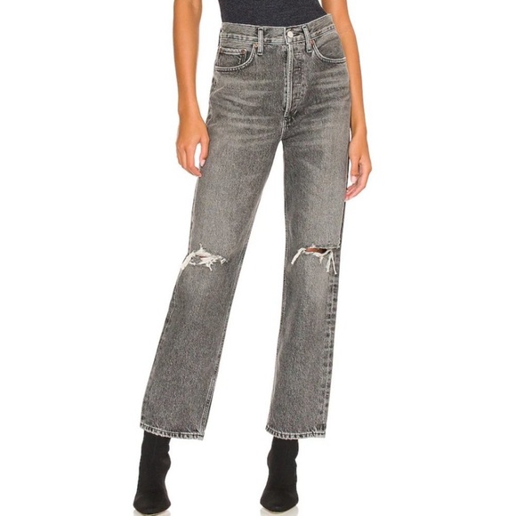 Agolde 90's Mid Rise Loose Jeans - Picture 1 of 11